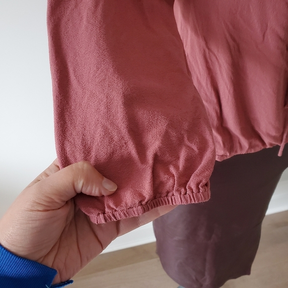 Tobi dusty pink faux wrap top XL - Picture 6 of 10